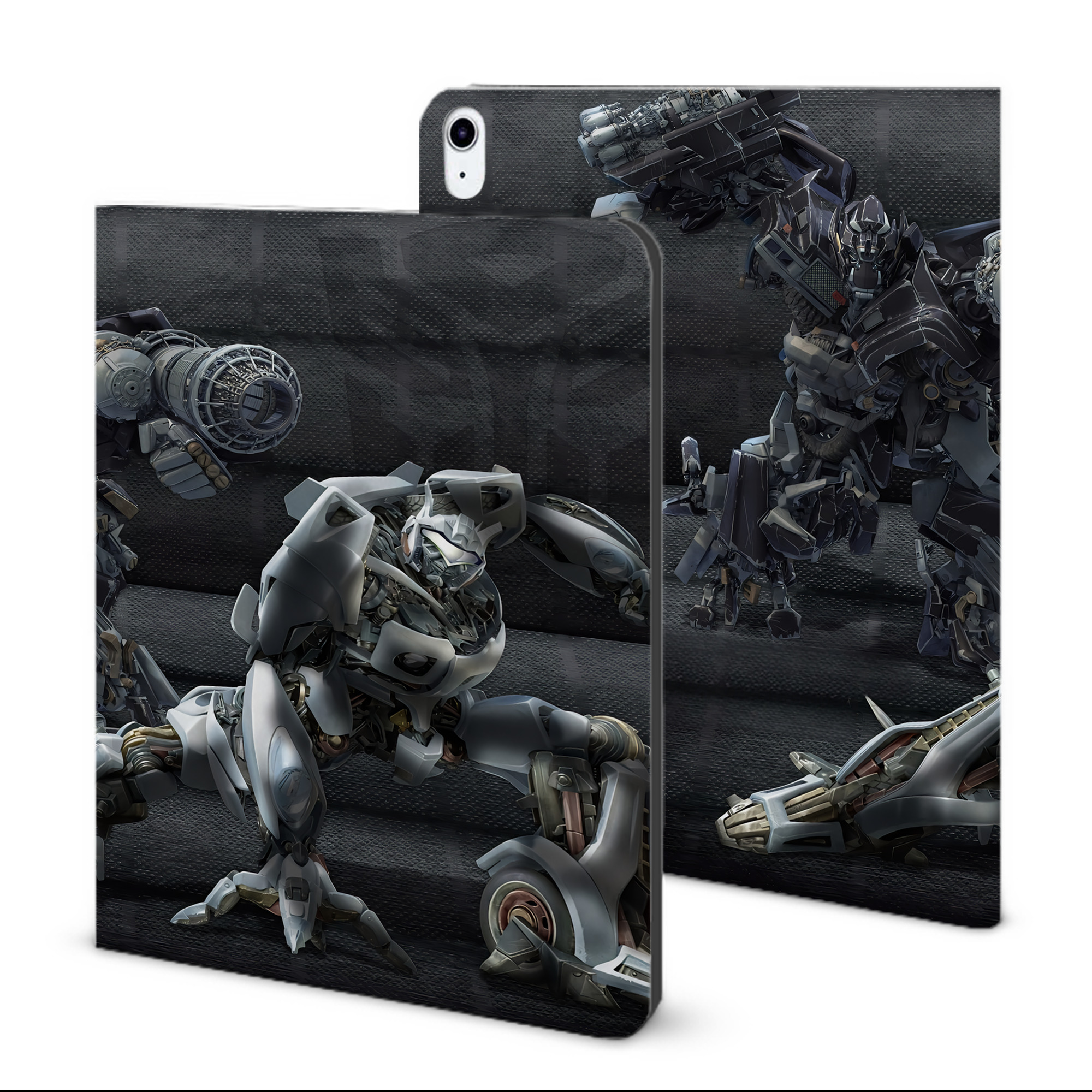 （画像用） Transformers トランスフォーマー IPad ケース ブック型 PUレザー TPU 耐衝撃 軽量 薄型 ペン収納なし 全面保護 IPad 各モデル対応